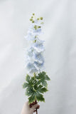 80CM Artificial Delphinium Hyacinth Flowers For Home Decors and Wedding Decors