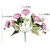 30cm Artificial Peony Flowers For Bouquet and Wedding Arrangements Home Decorations Living Room Bedroom Decors