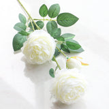 Beautiful Peony Artificial Flowers Silk Material Home Decoration, Wedding Decoration Fake High Quality Flowers