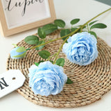 Beautiful Peony Artificial Flowers Silk Material Home Decoration, Wedding Decoration Fake High Quality Flowers