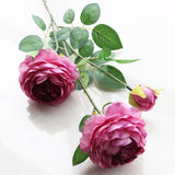 Beautiful Peony Artificial Flowers Silk Material Home Decoration, Wedding Decoration Fake High Quality Flowers