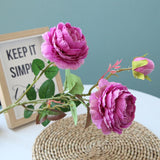 Beautiful Peony Artificial Flowers Silk Material Home Decoration, Wedding Decoration Fake High Quality Flowers