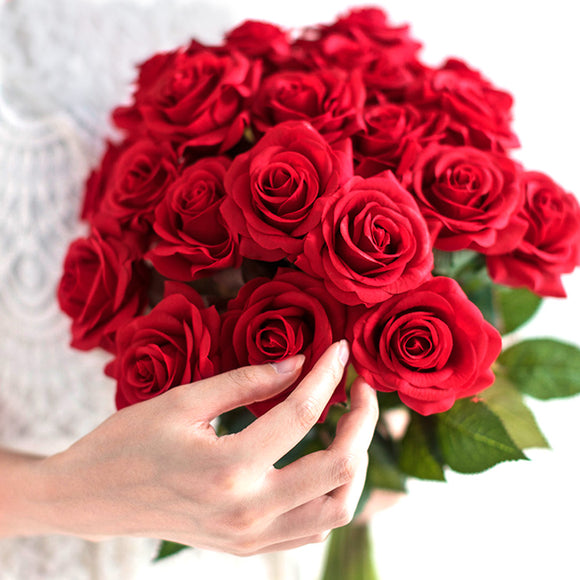 10 PCs Artificial Roses For Your Loved Ones Roses For Home Decorations Wedding Decorations For Your Special Ones