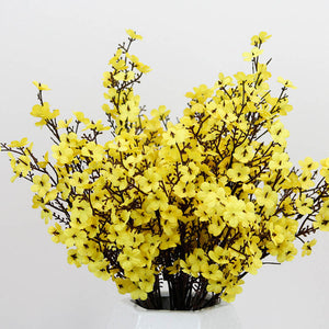 Artificial Cherry Blossoms Silk Artificial Flowers For Home Decorations Indoor Decors