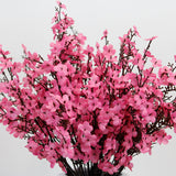 Artificial Cherry Blossoms Silk Artificial Flowers For Home Decorations Indoor Decors