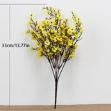 Artificial Cherry Blossoms Silk Artificial Flowers For Home Decorations Indoor Decors