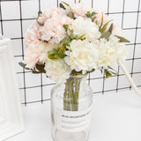 Artificial Hydrangea Flowers Artificial Flower For Home Decors High Quality Fake Flowers Decors For Home and Party