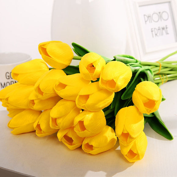 10 PCs Artificial Tulips For Your Home Decorations Living Room Decorations Interior Decorations