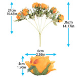 Artificial Roses For Home Decorations Wedding Decors High Quality Fake Flowers For Decorations