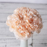 Artificial Peony Flowers For Home Decorations Weddings Bouquet Indoor Living Room Decors High Quality Fake Flowers