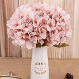 Artificial Hydrangea Flowers Home Decors Silk Plastic Flowers High Quality Fake Flowers Indoor Decorations