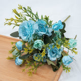 Artificial Peony Flowers High Quality Plastic Flowers Bouquets For Home Decors and Weddings Decors