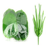 1Bunch 28CM/48CM  Artificial Scindapsus Aureus Leaf For Home Decoration Garden Decors Outdoor Decors