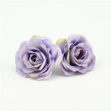 10 PCs 2.5cm Mini Rose Artificial Flowers Silk Material Fake Flowers For Wedding Decorations Home Decorations