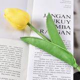 10 PCs Tulip Artificial Flowers Reel Like Flowers For Home Decorations Indoor Artificial Flowers