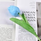 10 PCs Tulip Artificial Flowers Reel Like Flowers For Home Decorations Indoor Artificial Flowers