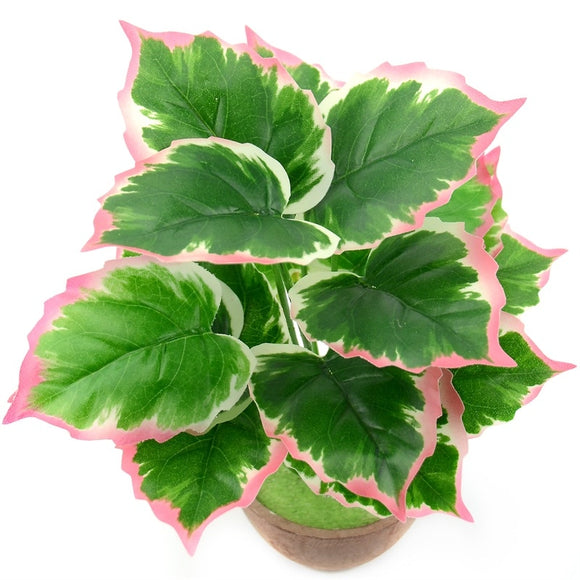 1 Bouquet/18 Leaves Green Artificial Tropical Leaves For House Decors Outdoor Decorations Garden Decors