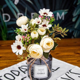 Peony Flower Decorations Artificial Flowers For Home Decors Wedding Decors Living Room Decorations Without The Pot