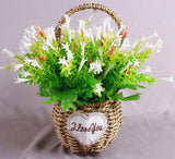 Artificial Flower Bush Flower Bouquet With Small Flowers Mini Flower Decors