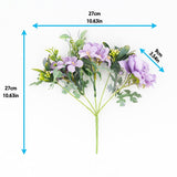 Artificial Flower Arrangements High Quality Fake Flowers For Home Decors and Wedding Arrangements table Decorations