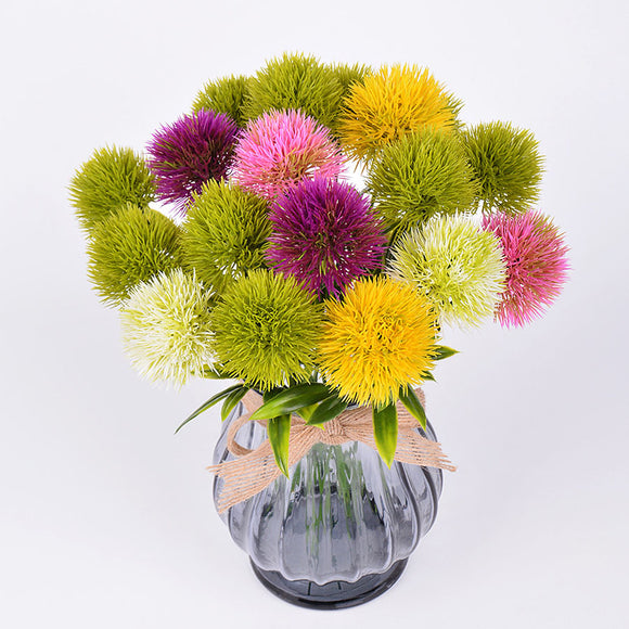 1 Branch Artificial Dandelion Type Flowers For Home Decoration Party Decors Cheap Fake Flowers