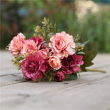 Artificial Bunch Of Roses For Home Decorations Wedding Decors Table Decors