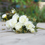 Artificial Bunch Of Roses For Home Decorations Wedding Decors Table Decors