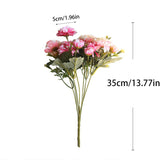 Artificial Bunch Of Roses For Home Decorations Wedding Decors Table Decors