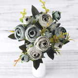 Artificial Beautiful Peony Bouquets For Home Wedding Party Decorations High Quality Silk Material Artificial Flowers