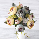 Artificial Beautiful Peony Bouquets For Home Wedding Party Decorations High Quality Silk Material Artificial Flowers