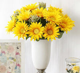 Artificial Sunflower For Home Decors Big Silk Flower Home Decors Indoor Fake Flowers 1 Pc