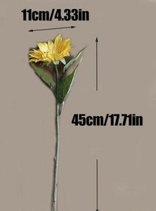 Artificial Sunflower For Home Decors Big Silk Flower Home Decors Indoor Fake Flowers 1 Pc