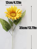 Artificial Sunflower For Home Decors Big Silk Flower Home Decors Indoor Fake Flowers 1 Pc