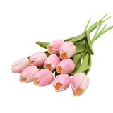 10PCs Artificial Tulip Flowers Real Feel Artificial Bouquets For Home Living Room Decorations Indoor Artificial Plants