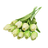 10PCs Artificial Tulip Flowers Real Feel Artificial Bouquets For Home Living Room Decorations Indoor Artificial Plants