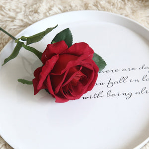 30cm Artificial Roses Big Flowers For Home Decorations Wedding Decors Fake Real Looking Flowers For Decorations