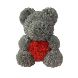 Rose Bears For Your Loved Ones Cute Bear Covered By Roses For Her Birthday Gift For Special Ones