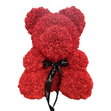 Rose Bears For Your Loved Ones Cute Bear Covered By Roses For Her Birthday Gift For Special Ones