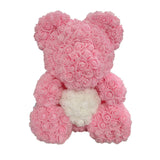 Rose Bears For Your Loved Ones Cute Bear Covered By Roses For Her Birthday Gift For Special Ones