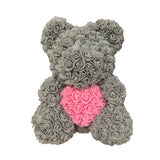 Rose Bears For Your Loved Ones Cute Bear Covered By Roses For Her Birthday Gift For Special Ones