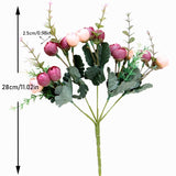 Artificial Rose Buds Flower Decorations For Weddings Home Decors Roses For Bouquets