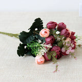 Artificial Rose Buds Flower Decorations For Weddings Home Decors Roses For Bouquets