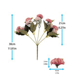 Artificial Hydrangea Flowers Artificial Flower For Home Decors High Quality Fake Flowers Decors For Home and Party