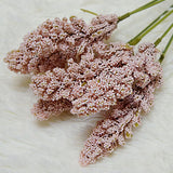 6Pc/Lot Artificial Foam Mini Berry Vanilla Spikes Artificial Plants For Home and Occasion Decorations Wedding Decors