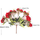 Beautiful Artificial Peony Flowers High Quality Bouquets Fake Flowers Home Decors Wedding Decors