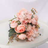 Beautiful Artificial Peony Flowers High Quality Bouquets Fake Flowers Home Decors Wedding Decors