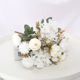 Beautiful Artificial Peony Flowers High Quality Bouquets Fake Flowers Home Decors Wedding Decors