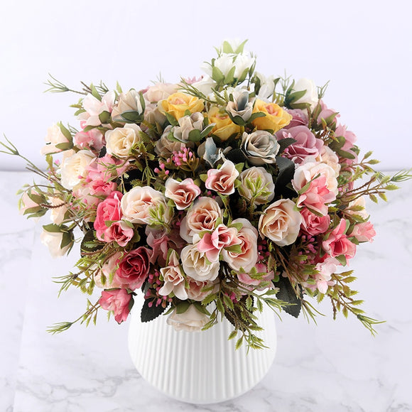 Artificial Roses For Home Decorations Bunch of Roses For Wedding Decors Home Decors