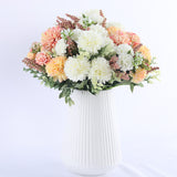 Artificial Hydrangea and Dandelion Flower For Birthdays Weddings Home Decors Fake Flowers Silk Flower