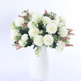 Artificial Hydrangea and Dandelion Flower For Birthdays Weddings Home Decors Fake Flowers Silk Flower